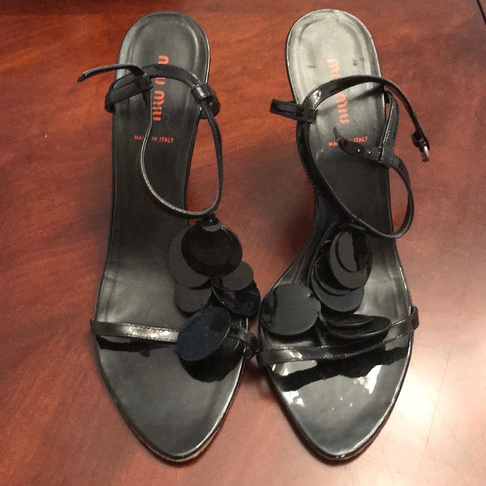 Min Miu high heeled sandals
